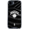 NBA New York Knicks Black Animal Print iPhone 16e Clear Case
