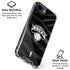 NBA New York Knicks Black Animal Print iPhone 16e Clear Case