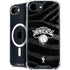 NBA New York Knicks Black Animal Print iPhone 16e MagSafe Case