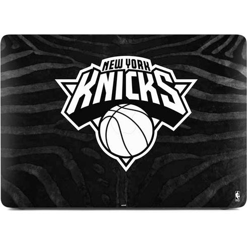 NBA New York Knicks Black Animal Print Apple MacBook Air Skin