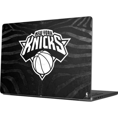 NBA New York Knicks Black Animal Print Apple MacBook Pro 14-inch Skin