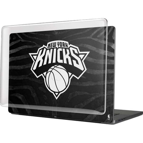 NBA New York Knicks Black Animal Print MacBook Cases