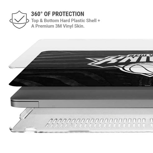 NBA New York Knicks Black Animal Print MacBook Cases