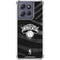 NBA New York Knicks Black Animal Print Moto G 5G (2025) Clear Case