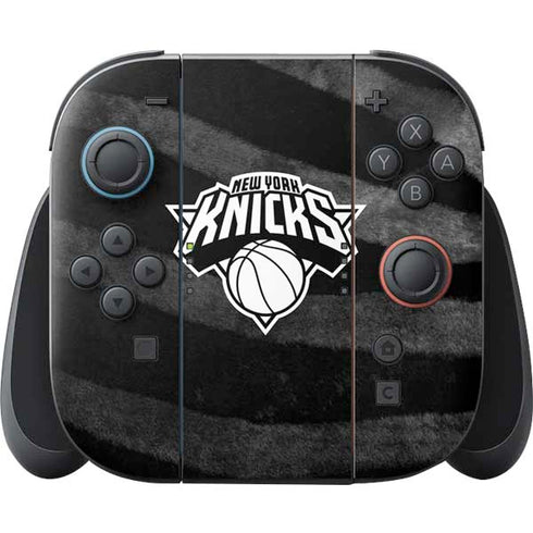 NBA New York Knicks Black Animal Print Nintendo Skins