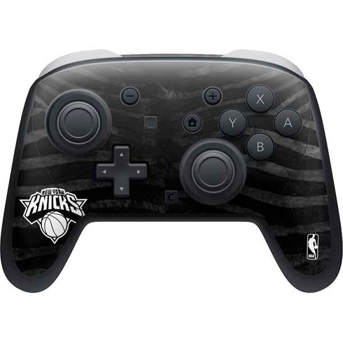 NBA New York Knicks Black Animal Print Nintendo Skins