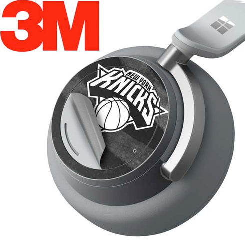 NBA New York Knicks Black Animal Print Surface Headphones Skin