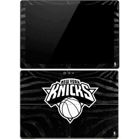 NBA New York Knicks Black Animal Print Surface Pro 4 Skin