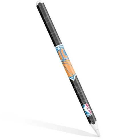 NBA New York Knicks Black Secondary Logo Apple Pencil (2nd Gen 2019) Skin