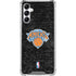 NBA New York Knicks Black Secondary Logo Gabb Phone 4 Clear Case