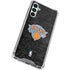 NBA New York Knicks Black Secondary Logo Gabb Phone 4 Clear Case