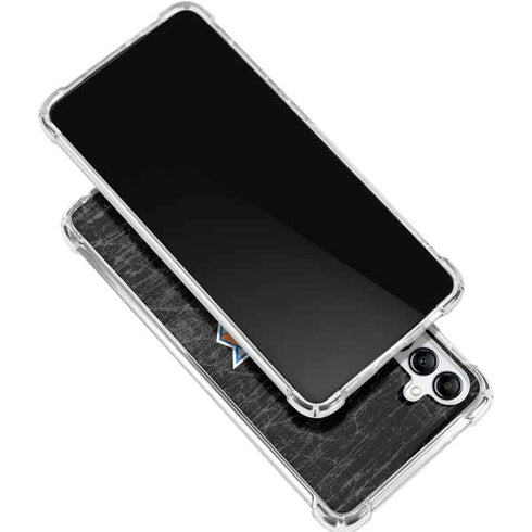 NBA New York Knicks Black Secondary Logo Galaxy A16 5G Clear Case