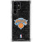 NBA New York Knicks Black Secondary Logo Galaxy S23 Ultra Clear Case