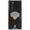 NBA New York Knicks Black Secondary Logo Galaxy S24 FE Clear Case