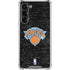 NBA New York Knicks Black Secondary Logo Galaxy S24 FE Clear Case