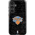 NBA New York Knicks Black Secondary Logo Galaxy S25 Impact Case