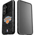 NBA New York Knicks Black Secondary Logo Galaxy S25 Impact Case