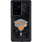 NBA New York Knicks Black Secondary Logo Galaxy S24 Ultra Waterproof Case
