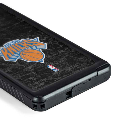 NBA New York Knicks Black Secondary Logo Galaxy S24 Ultra Waterproof Case