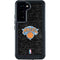 NBA New York Knicks Black Secondary Logo Galaxy S24 Waterproof Case