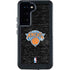 NBA New York Knicks Black Secondary Logo Galaxy S24 Waterproof Case