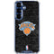 NBA New York Knicks Black Secondary Logo Galaxy S25 Plus Clear Case