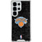 NBA New York Knicks Black Secondary Logo Galaxy S25 Ultra Clear Case