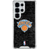 NBA New York Knicks Black Secondary Logo Galaxy S25 Ultra Clear Case