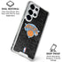 NBA New York Knicks Black Secondary Logo Galaxy S25 Ultra Clear Case