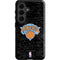 NBA New York Knicks Black Secondary Logo Galaxy S26 Impact Case