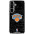 NBA New York Knicks Black Secondary Logo Galaxy S26 Plus Clear Case