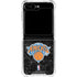 NBA New York Knicks Black Secondary Logo Galaxy Z Flip6 Clear Case