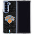 NBA New York Knicks Black Secondary Logo Galaxy Z Fold7 Clear Case
