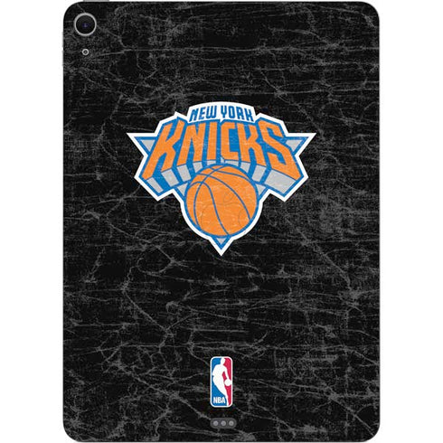NBA New York Knicks Black Secondary Logo Apple iPad Air Skin