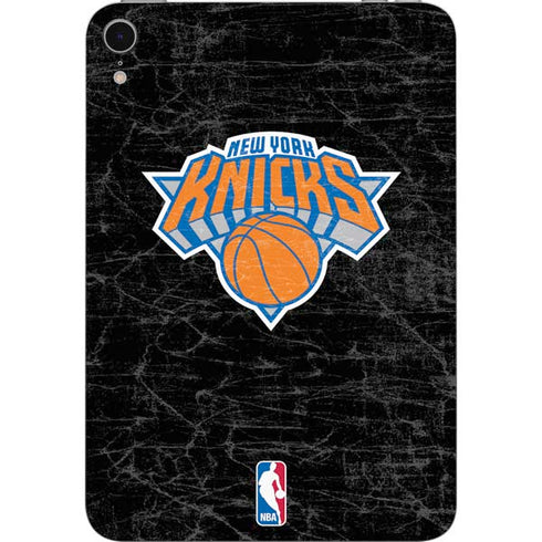 NBA New York Knicks Black Secondary Logo Apple iPad Mini Skin