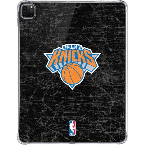 NBA New York Knicks Black Secondary Logo iPad Pro 11in (2024) Clear Case