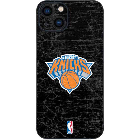 NBA New York Knicks Black Secondary Logo iPhone Skins