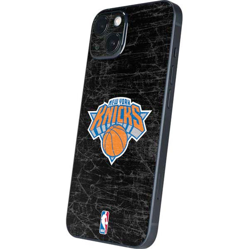NBA New York Knicks Black Secondary Logo iPhone Skins