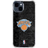NBA New York Knicks Black Secondary Logo iPhone 15 Clear Case