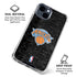 NBA New York Knicks Black Secondary Logo iPhone 15 Clear Case