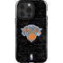 NBA New York Knicks Black Secondary Logo iPhone 15 Pro Impact Case