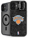 NBA New York Knicks Black Secondary Logo iPhone 16 Kickstand Case