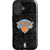 NBA New York Knicks Black Secondary Logo iPhone 16 Magsafe Impact Case