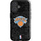 NBA New York Knicks Black Secondary Logo iPhone 16 Plus Impact Case