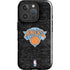 NBA New York Knicks Black Secondary Logo iPhone 16 Pro Impact Case
