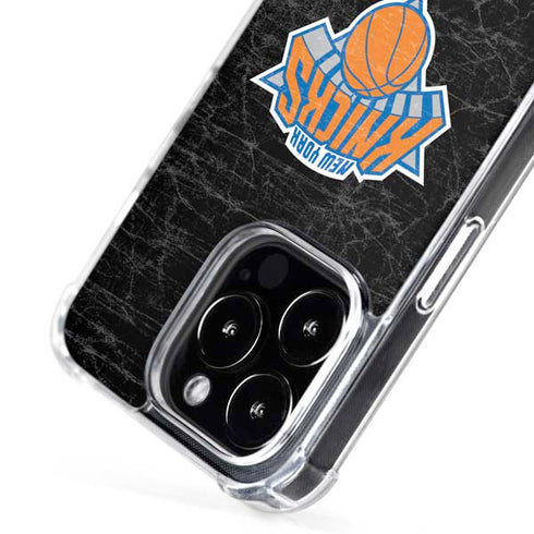 NBA New York Knicks Black Secondary Logo iPhone 16 Pro MagSafe Case
