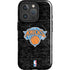 NBA New York Knicks Black Secondary Logo iPhone 16 Pro Magsafe Impact Case
