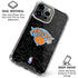 NBA New York Knicks Black Secondary Logo iPhone 16 Pro Max Clear Case