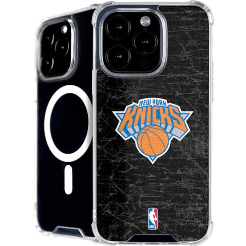 NBA New York Knicks Black Secondary Logo iPhone 16 Pro Max MagSafe Case