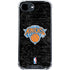 NBA New York Knicks Black Secondary Logo iPhone 16e Clear Case